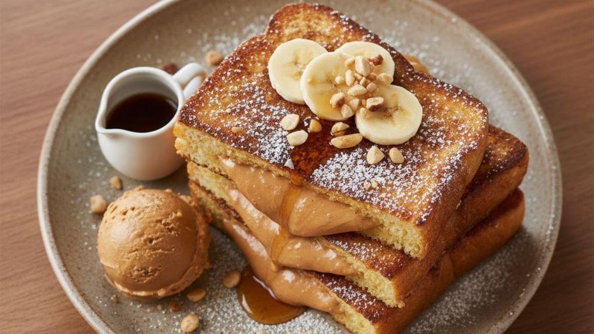 quick peanut butter french toast in minutes the perfect breakfast option