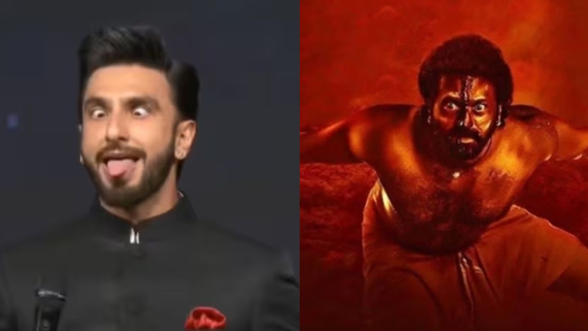 ranveer singh apologizes after imitating kantara in front of rishab shetty