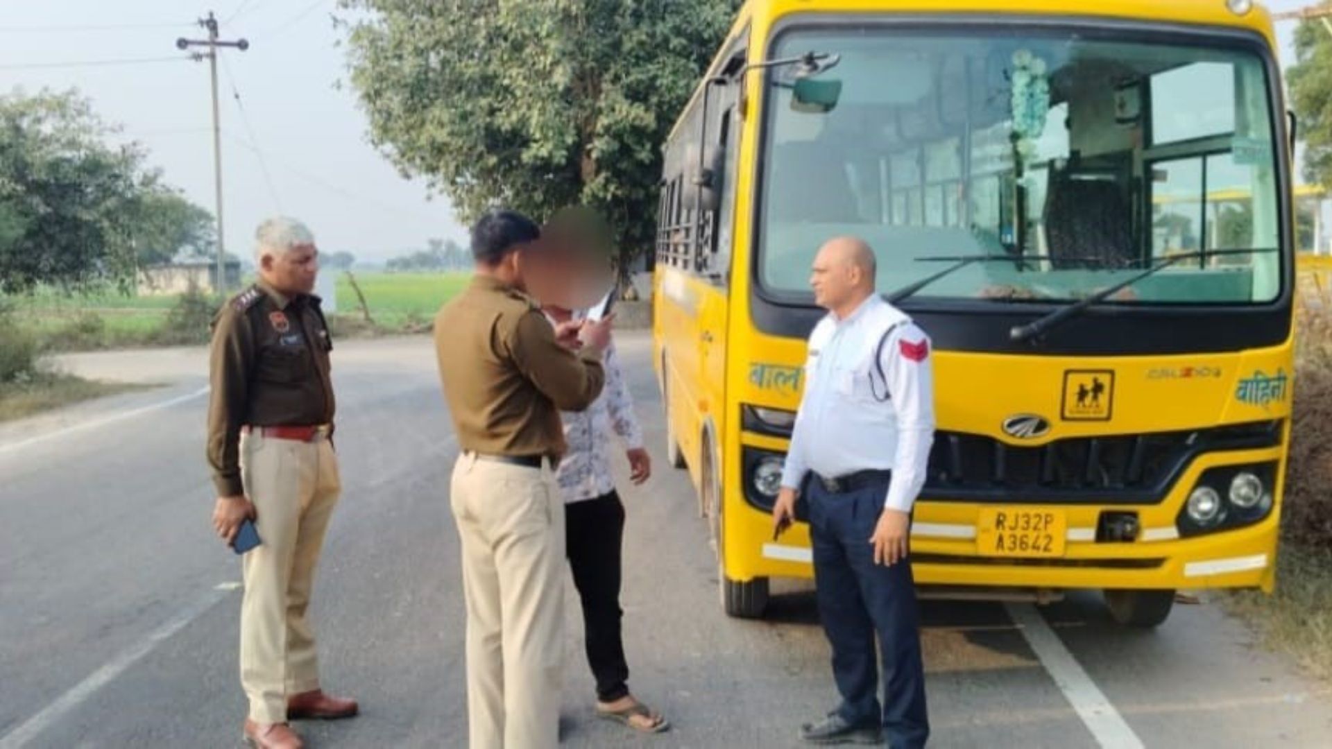 rewari police crackdown 1326 traffic violators fined