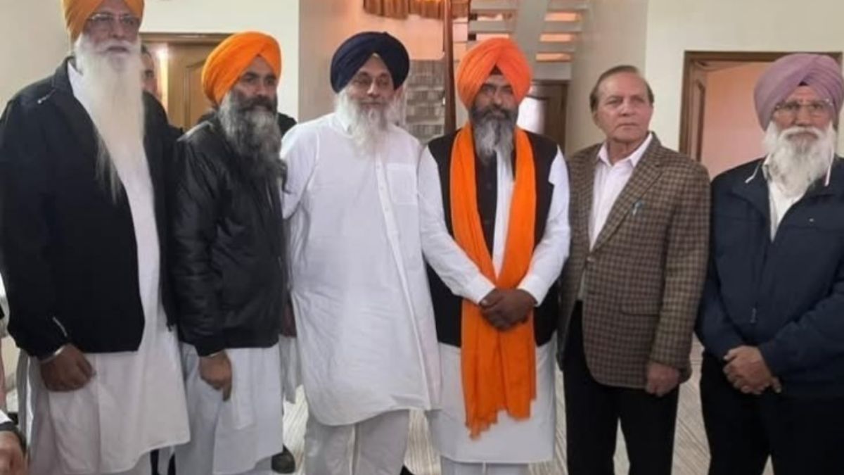 sukhbir badal attacks mann govt punjab law and order collapsed