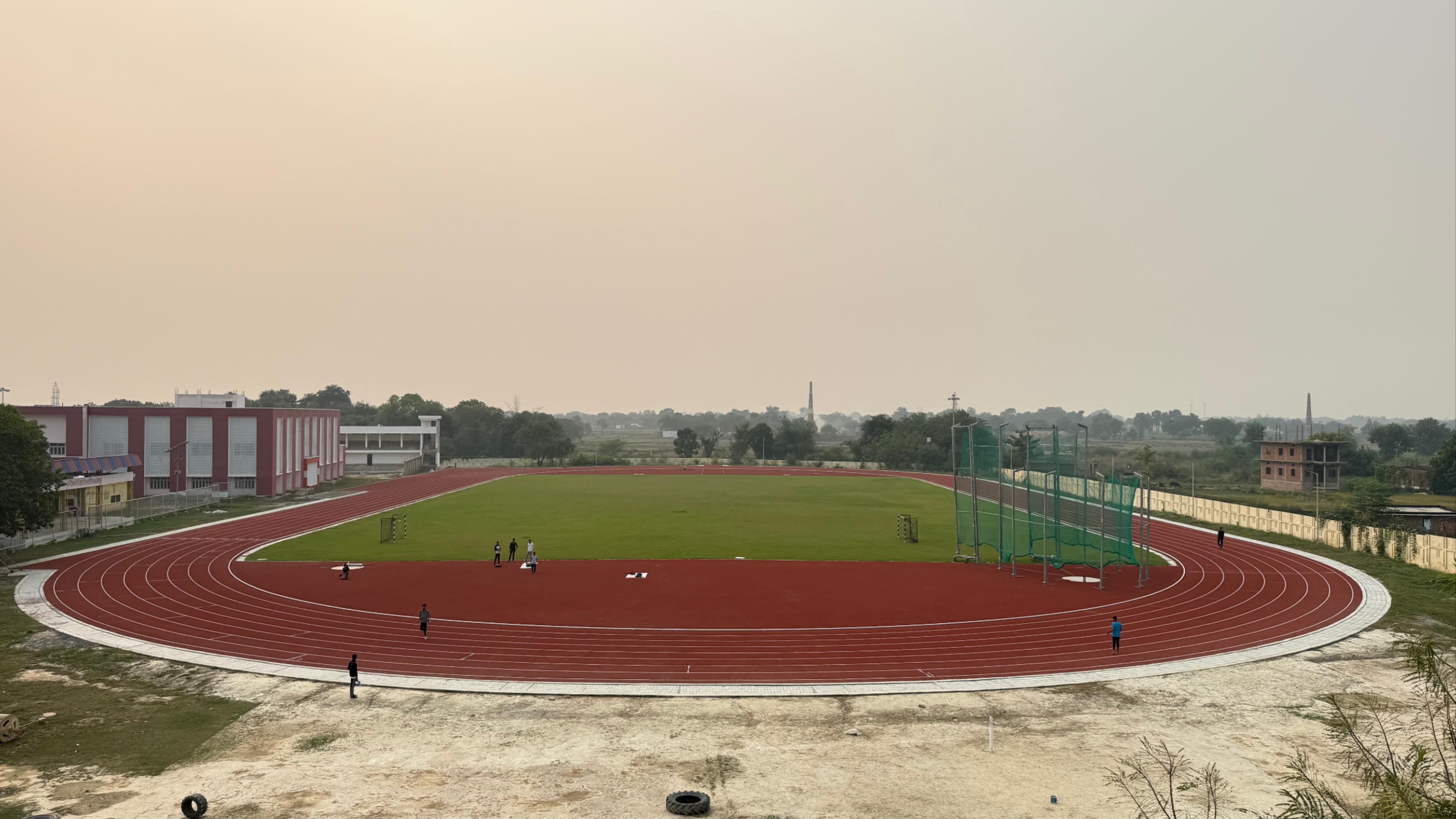 jaunpur gets internationallevel synthetic running track sports news