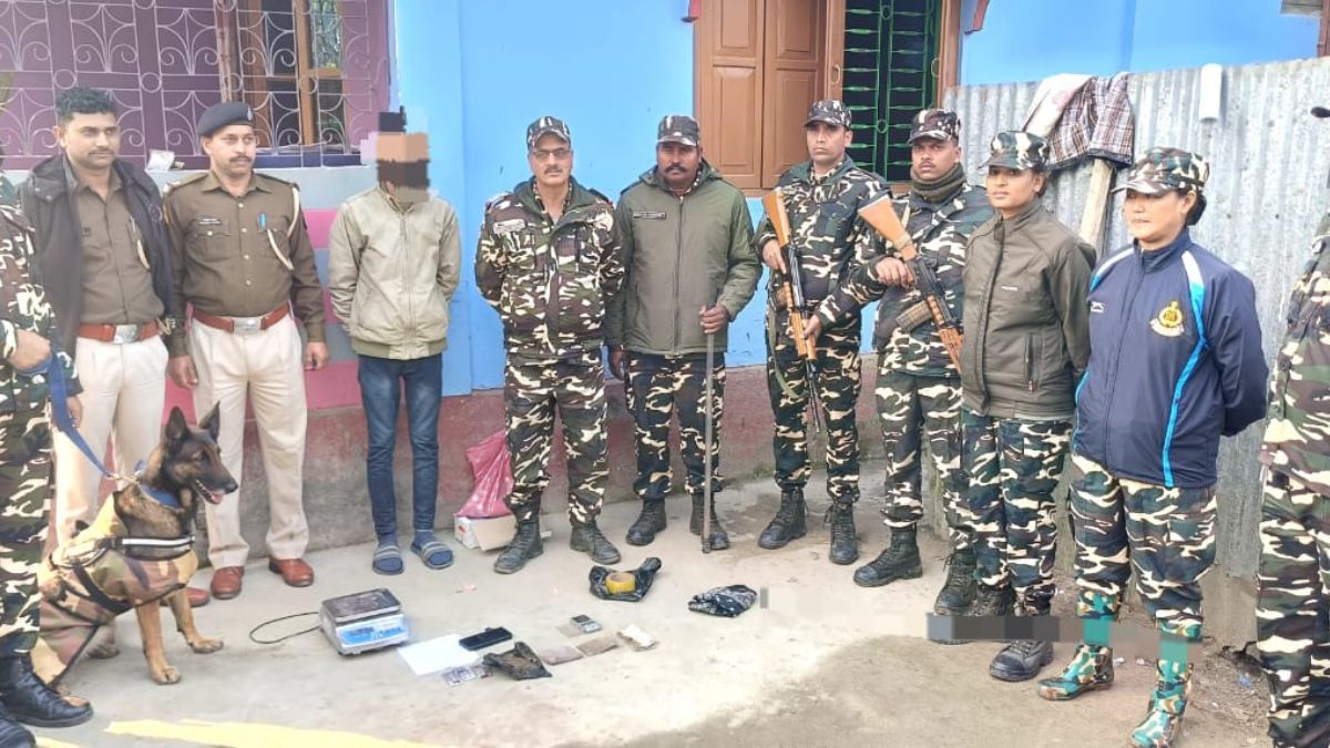 brown sugar seized drug peddler arrested in kishanganj