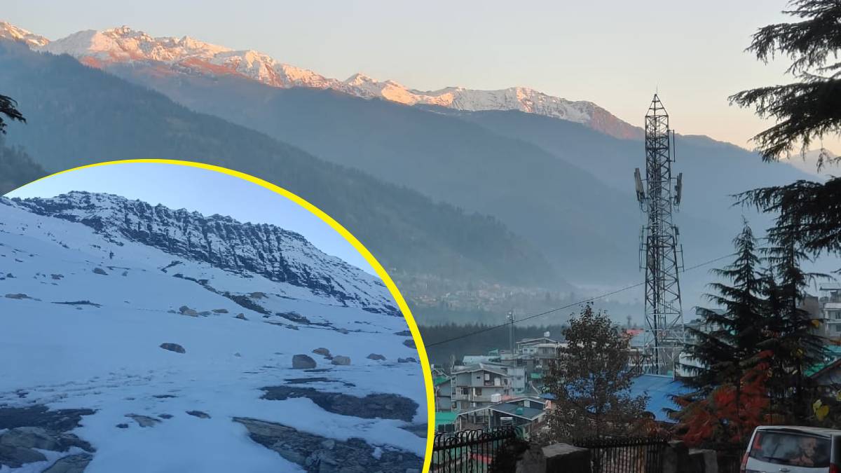 himachal snowfall cold wave intensifies rohtang pass closed snowfall alert in kullu manali
