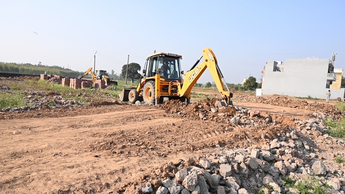 panchkula illegal colonies demolished antiencroachment drive