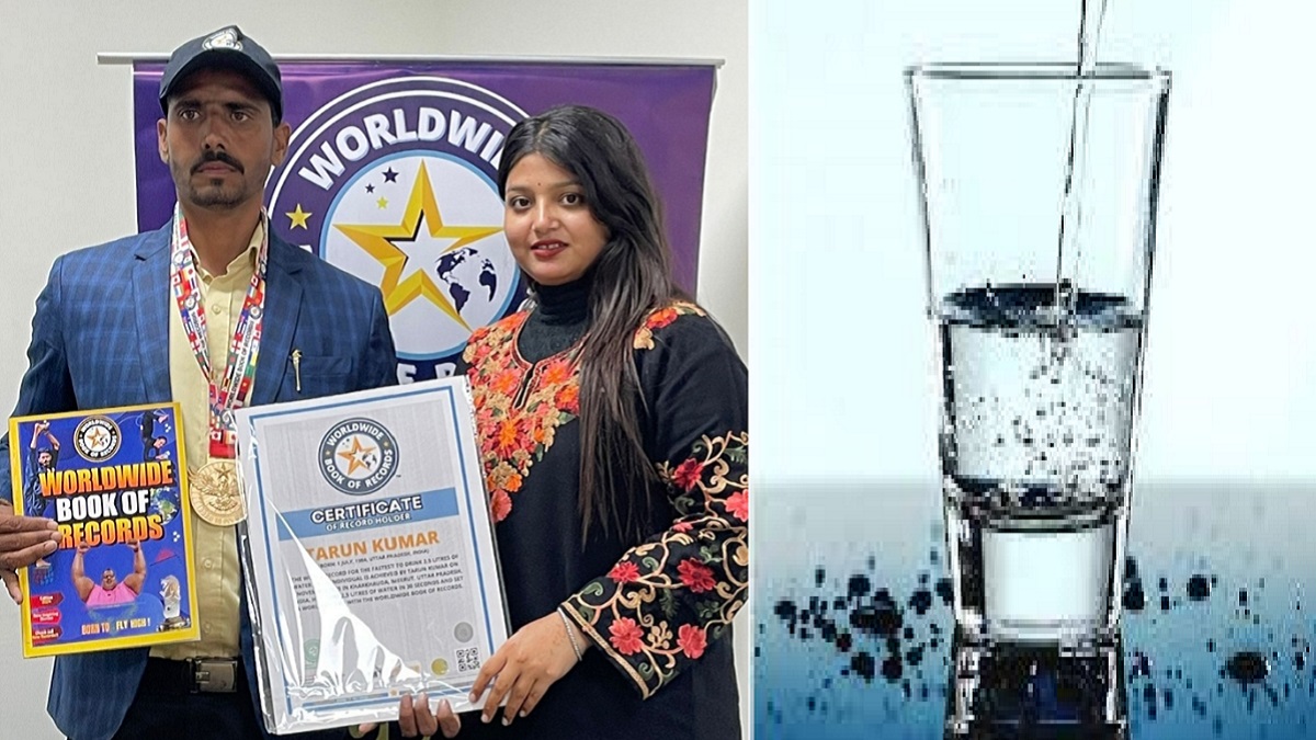 world record man drinks 25 liters of water in 30 seconds