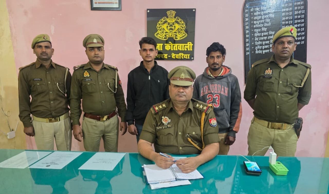 two arrested for forcing youth to lick saliva in deoria news