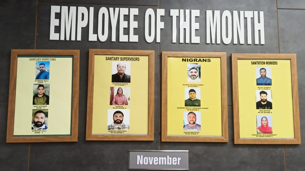 jammu municipal corporation launches employee of the month initiative