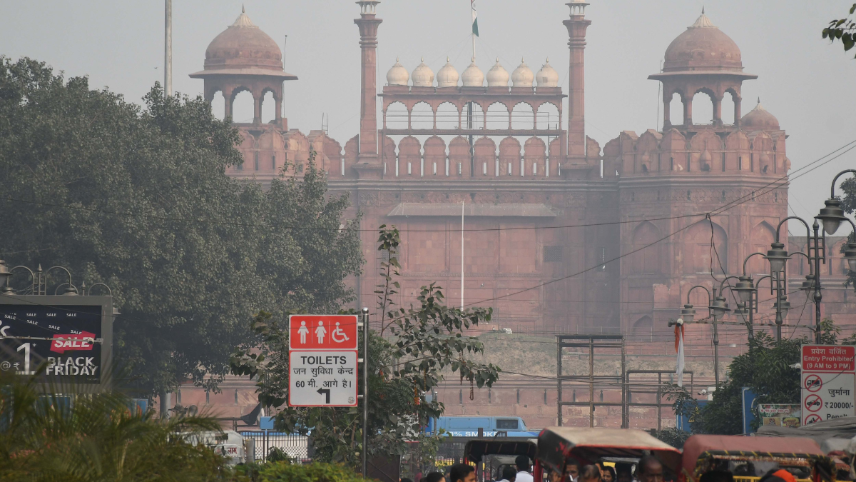 red fort security control room with cctv surveillance