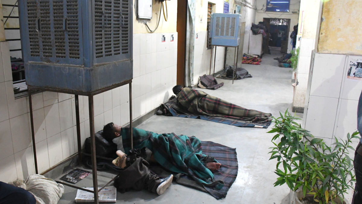 delhi rain basera condition poor sanitation and fire safety hazards