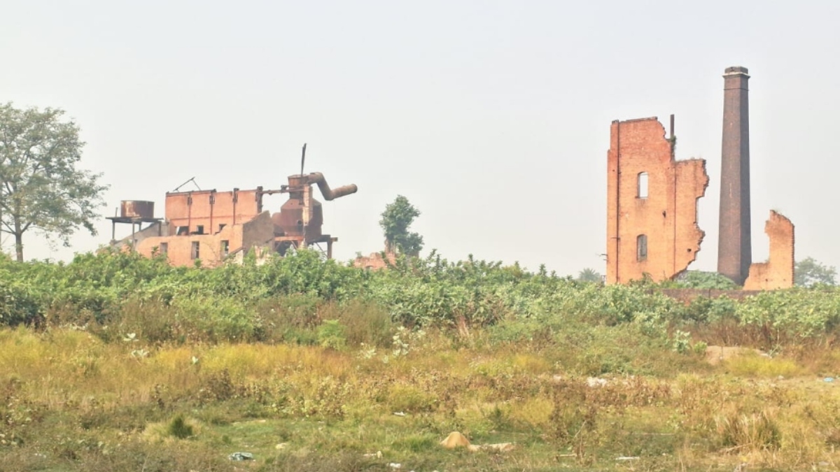 saran closed sugar mill since 199798 new unit possible on 578 acres