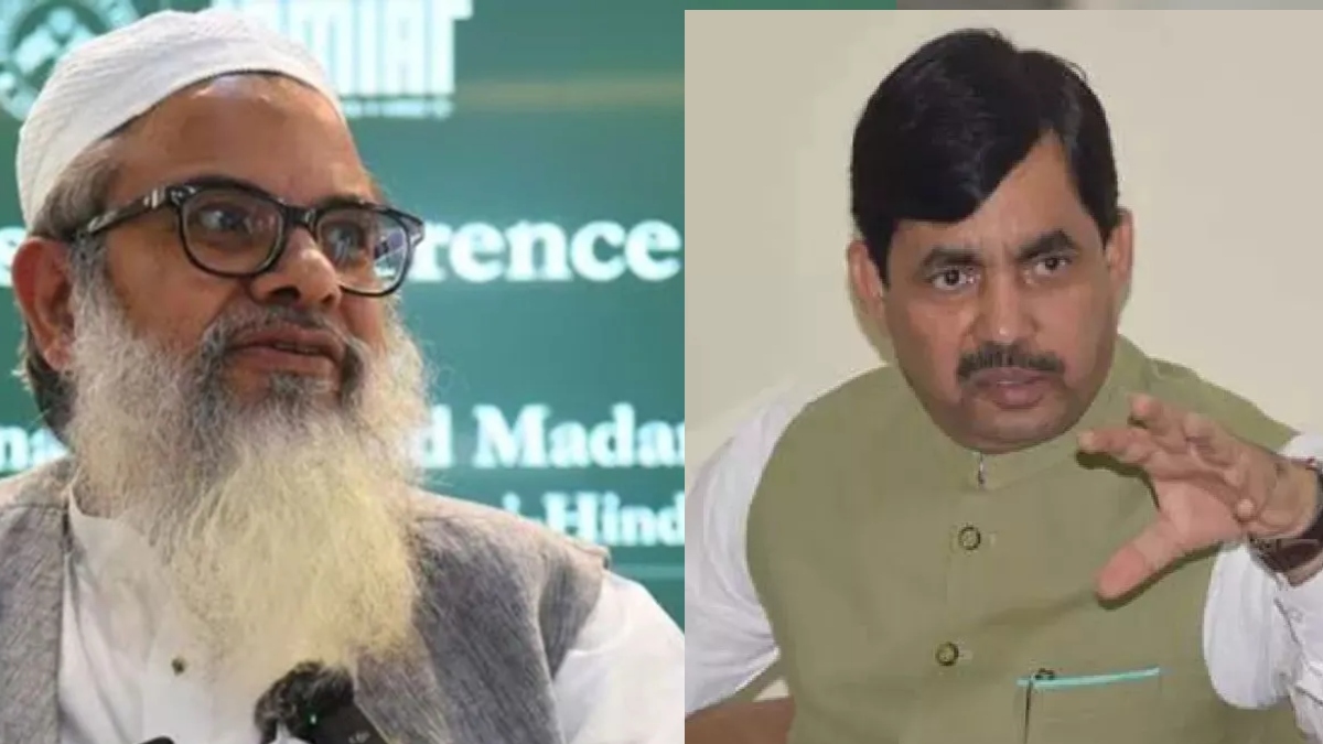 shahnawaz hussain slams madani over v wasim rizvi remarks