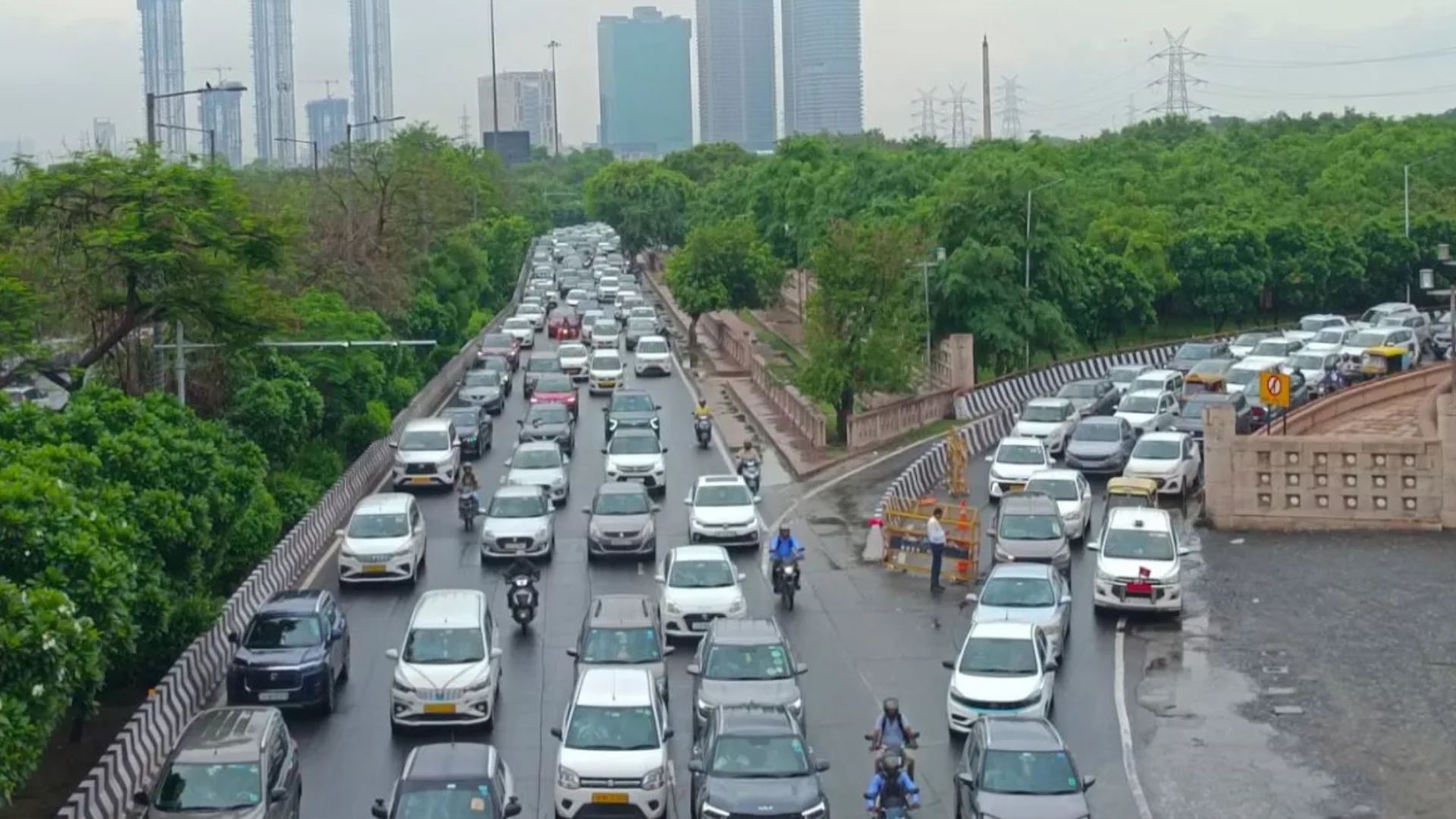 ambedkar jayanti traffic advisory route diversions in noida