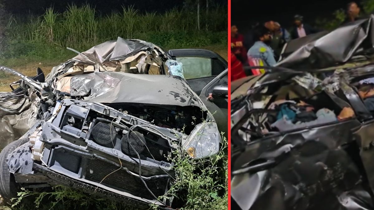 tragic accident four sri venkateswara university students killed