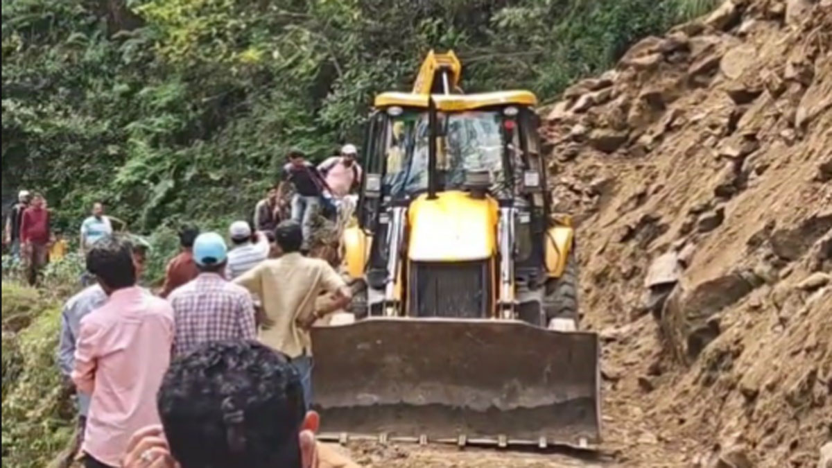 sixhour road blockade from haldwani to bhimtal for 13 days from today