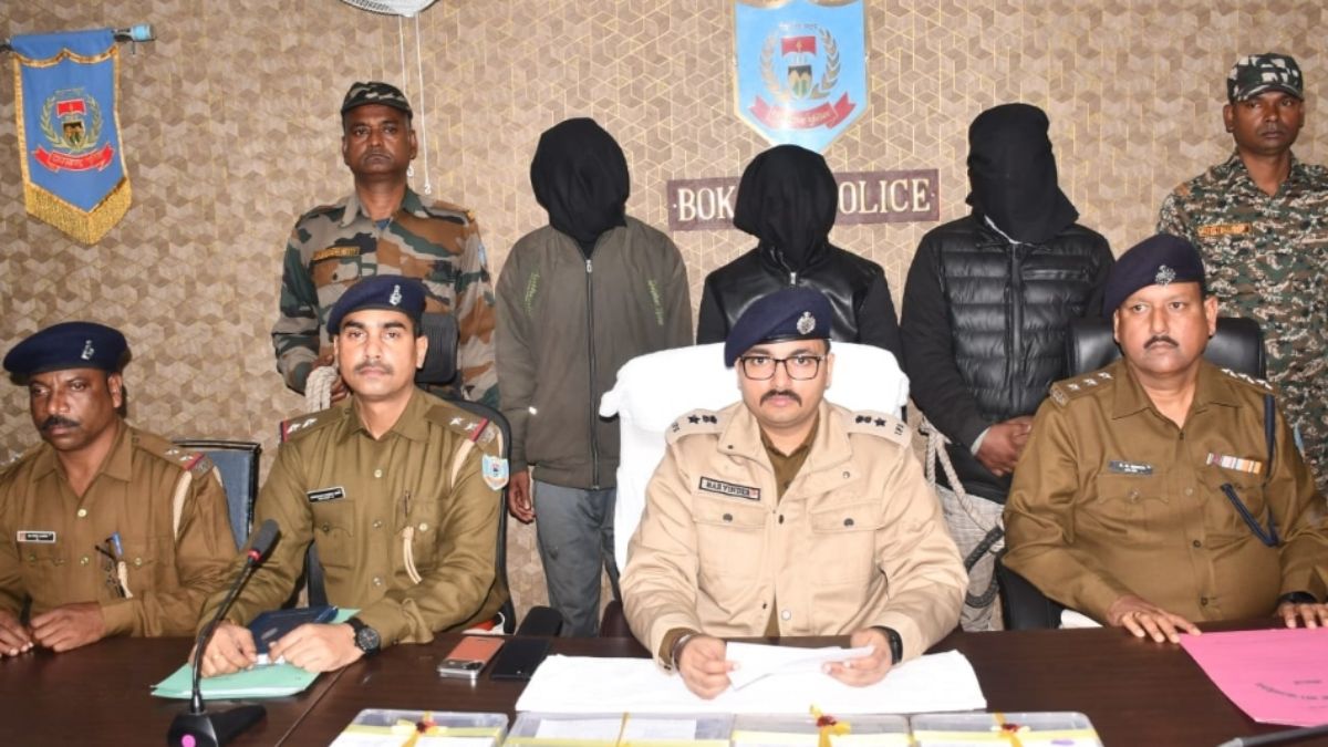 jharkhand crime bokaro police arrests 3 looters from odisha