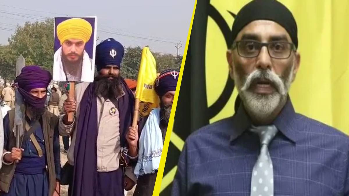 gurpatwant singh pannus khalistan plot message to mps amritpal sing and sarabjeet singh khalsa on parliament attack anniversary