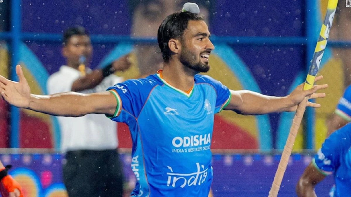manmeet singh score brace on his birthday as india beat switzerland to reach quarterfinals in junior hockey world cup