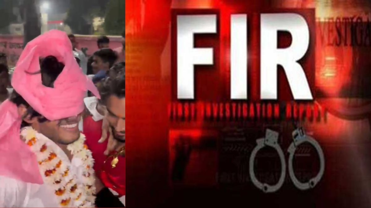 a procession held after accused granted bail causing traffic jams on the agra bypass police arrested 10 youths filed a case against 12 named and 150 unidentified