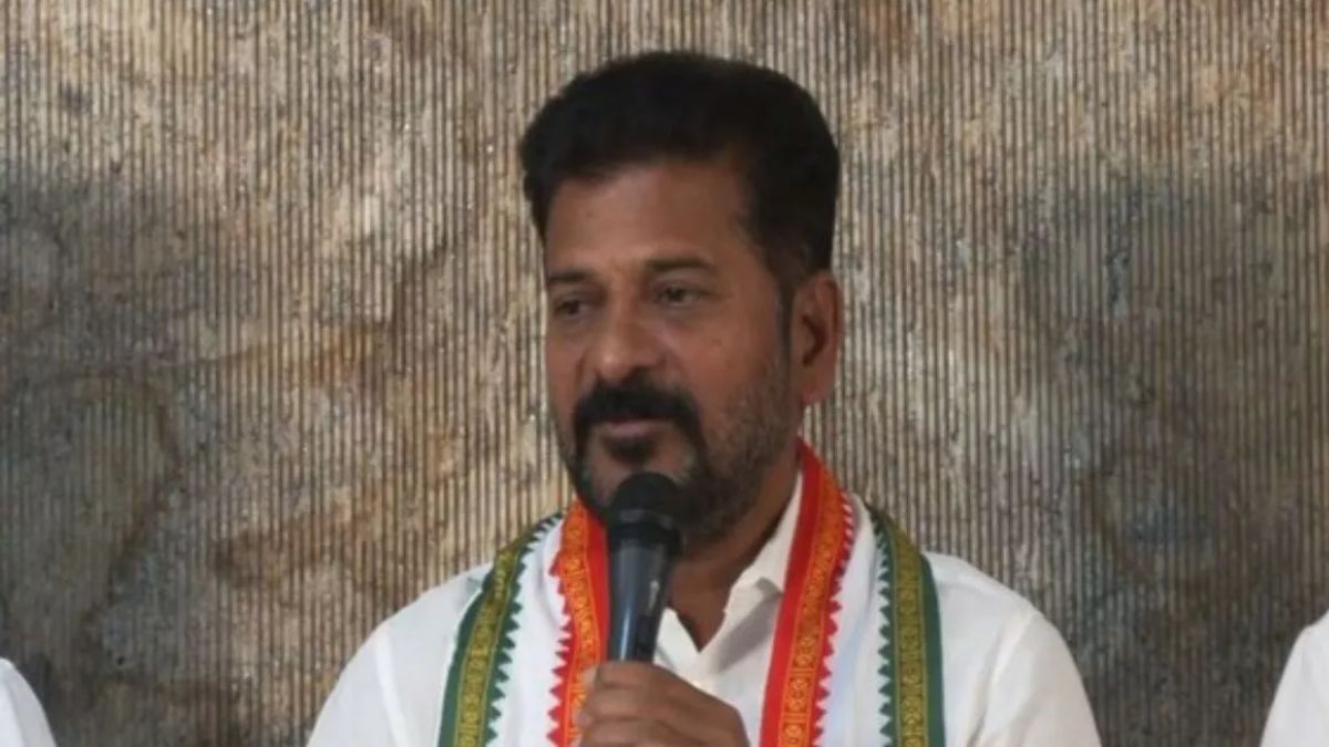 telangana cm revanth reddy faces backlash for remarks on hindu deities bjp says congress has hatred for hindus