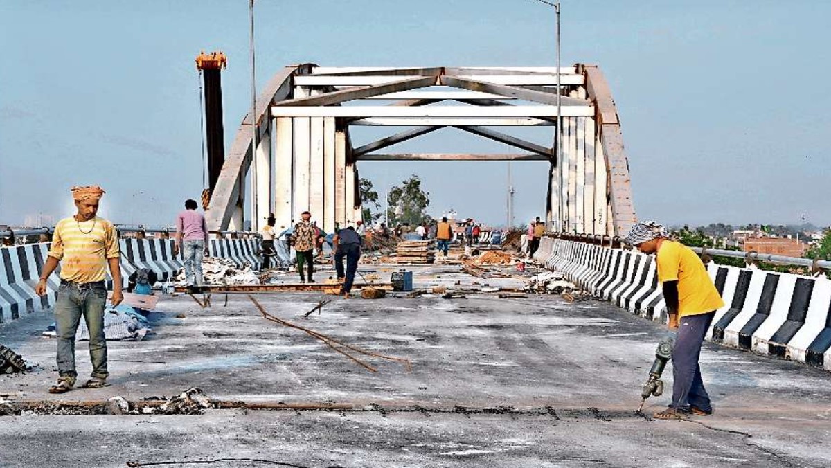 kazzakpura rob overbridge delay varanasi residents await relief