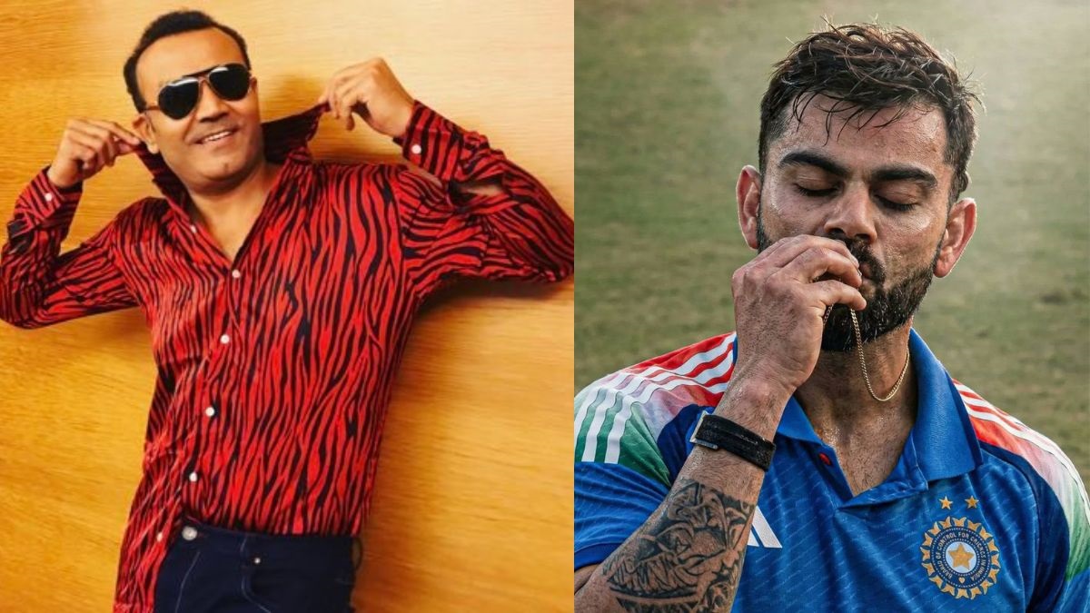 virender sehwag post on virat kohli goes viral ind vs sa 2nd odi raipur