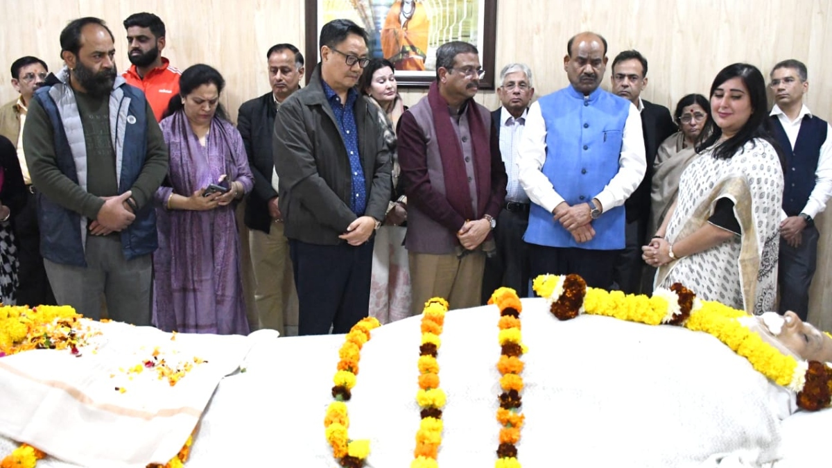 swraj kaushal former mizoram governor and bansuri swaraj father passes away in delhi