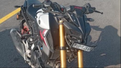 bike accident on delhiprayagraj route one dead one injured