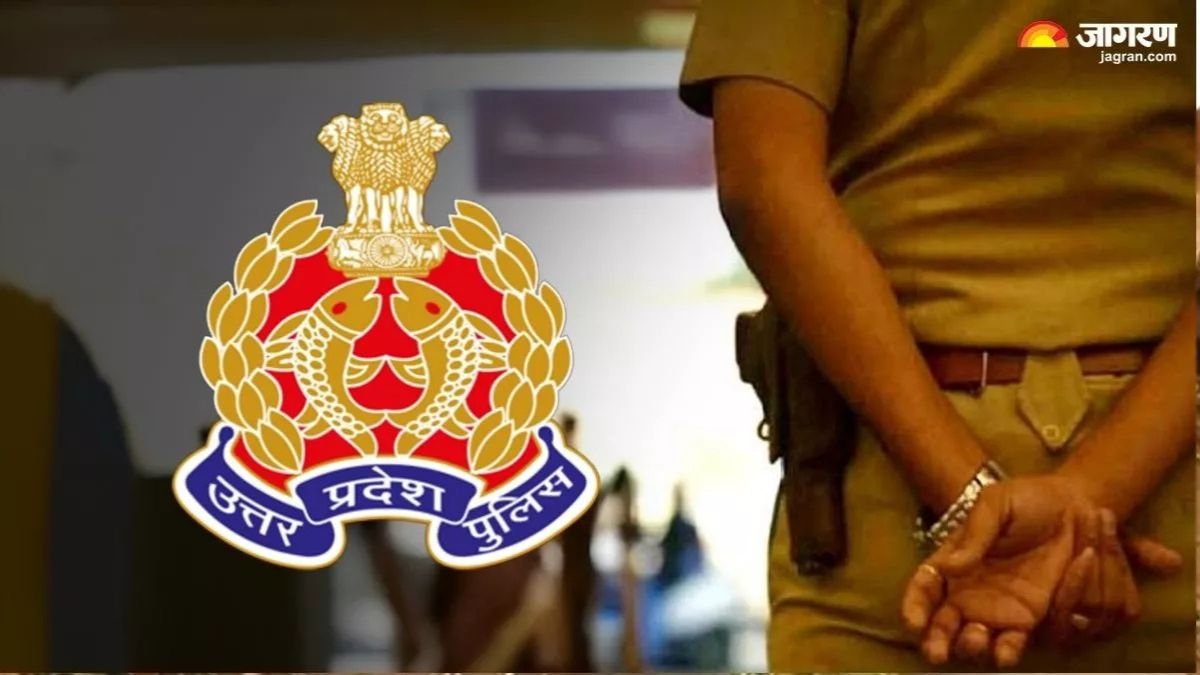hapur police raid attack policeman assaulted due to lack of uniform
