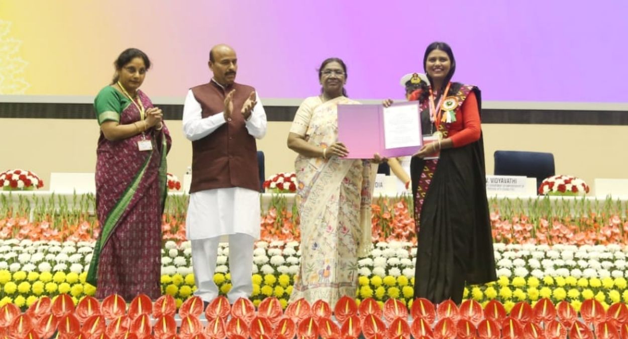 messiah of disabled children dr shruti more bharadwaj receives national award 2025