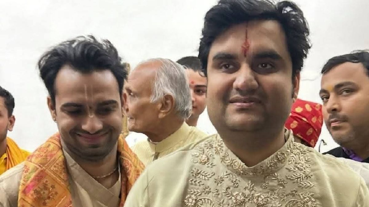 indresh upadhayay and shipra wedding ceremony in jaipur hotel