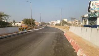 कोसली रेलवे स्टेशन के समीप नाहड़-साल्हावास फ्लाइओवर का पुनर्निर्माण कार्य पूरा।