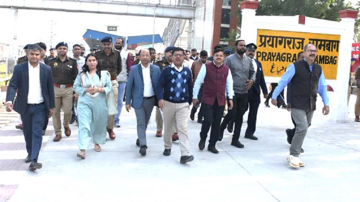 magh mela 2026 prayagraj railway stations to implement kumbh mela crowd management model