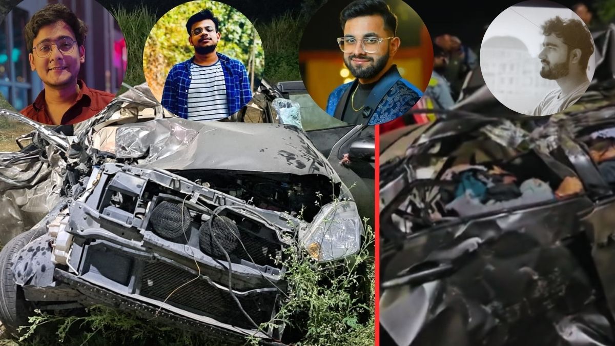 tragic accident four sri venkateswara university students killed