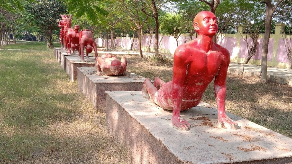 shahjahanpur 36 crore biodiversity park neglected locked flood damage