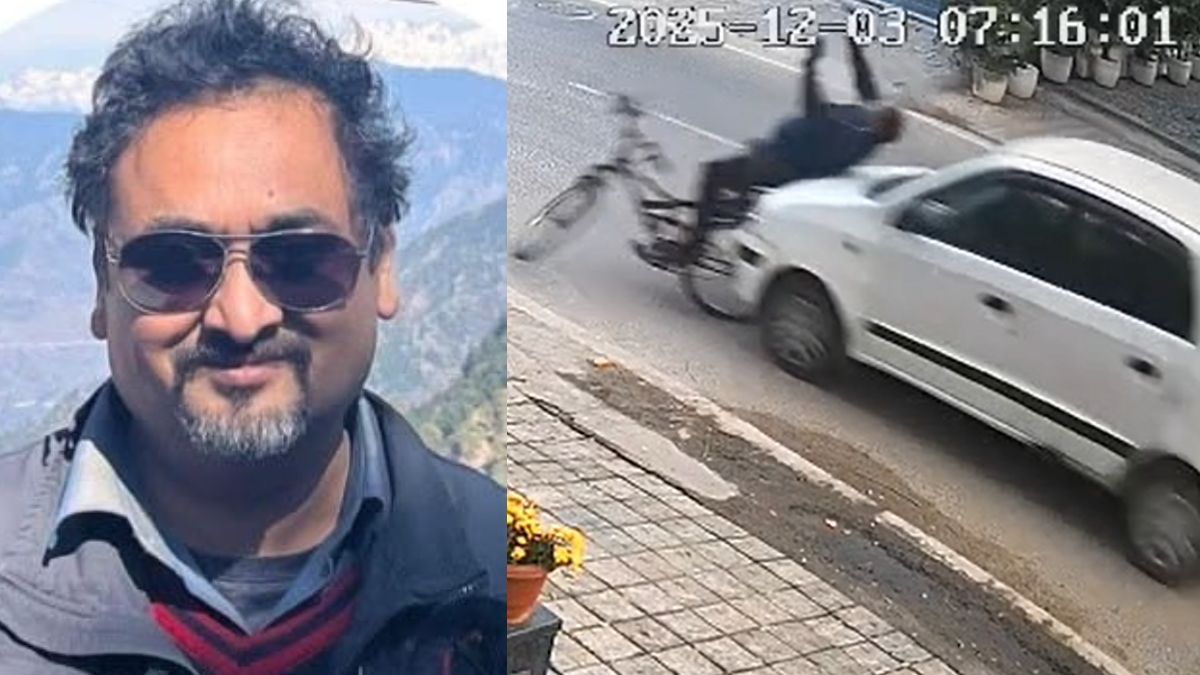 gurugram cyclist killed in hitandrun accident