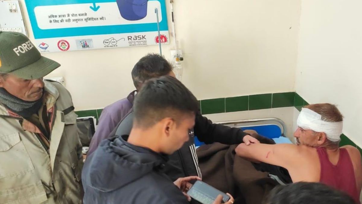 villager injured in leopard attack in ranikhet