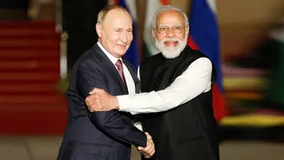 पुतिन आज अपने विशेष विमान से नई दिल्ली पहुंचेंगे (फोटो- रॉयटर)