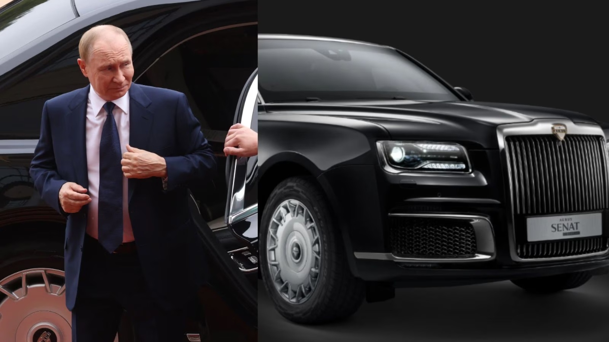 putin aurus senat car impenetrable fortress it boasts grenade proof body and ability to float