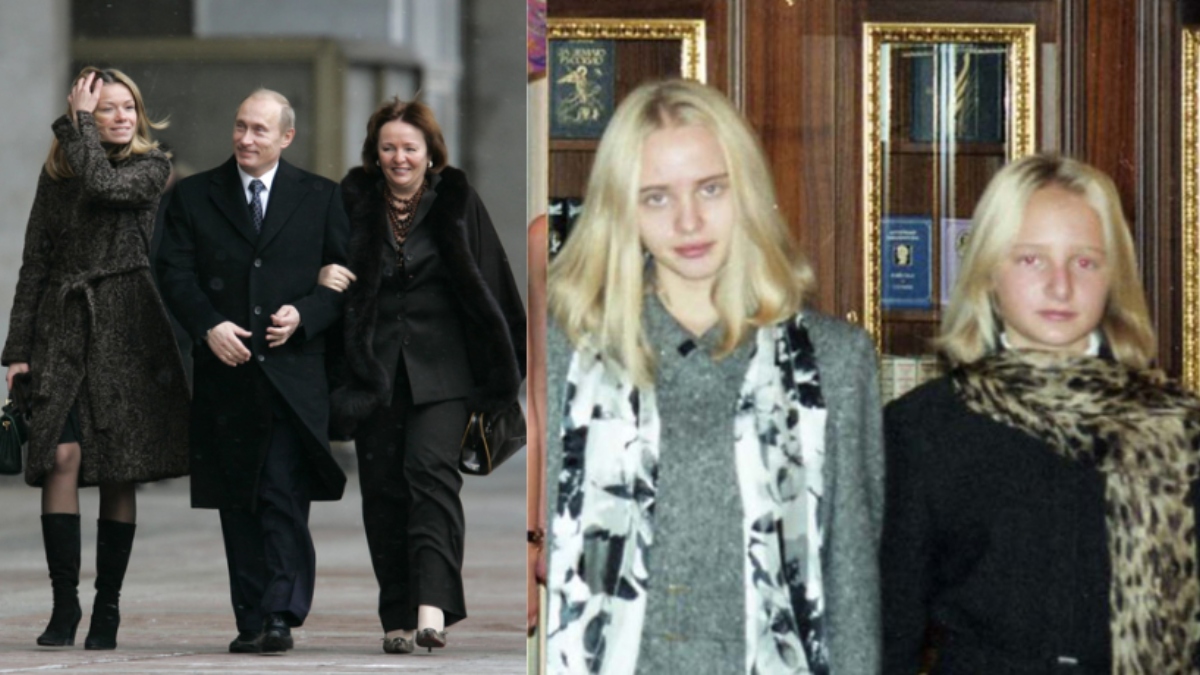 putin family high security to family daughters family wife do their private life