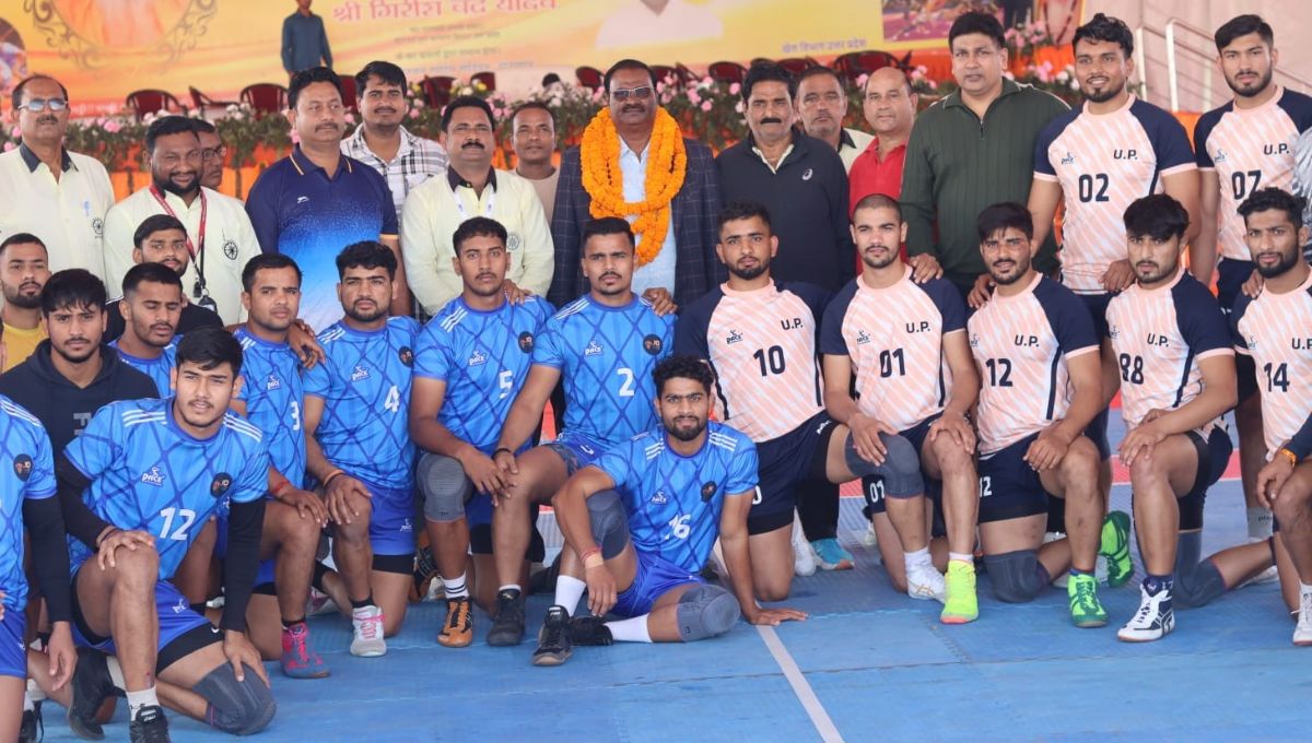 up vs north eastern railway kabaddi final cm yogi to award teams
