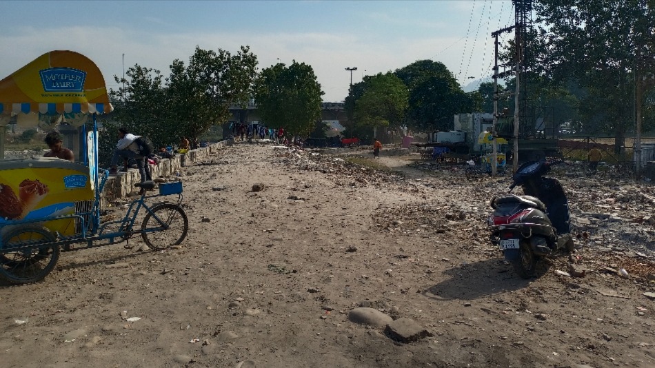 haridwar aastha path crowd management lifeline from har ki pauri