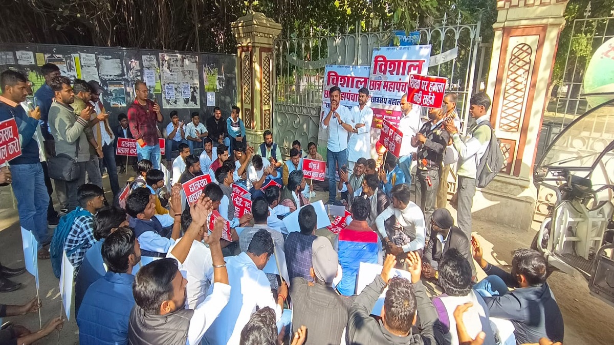 students announced movement for allahabad university student union resumption of chunav