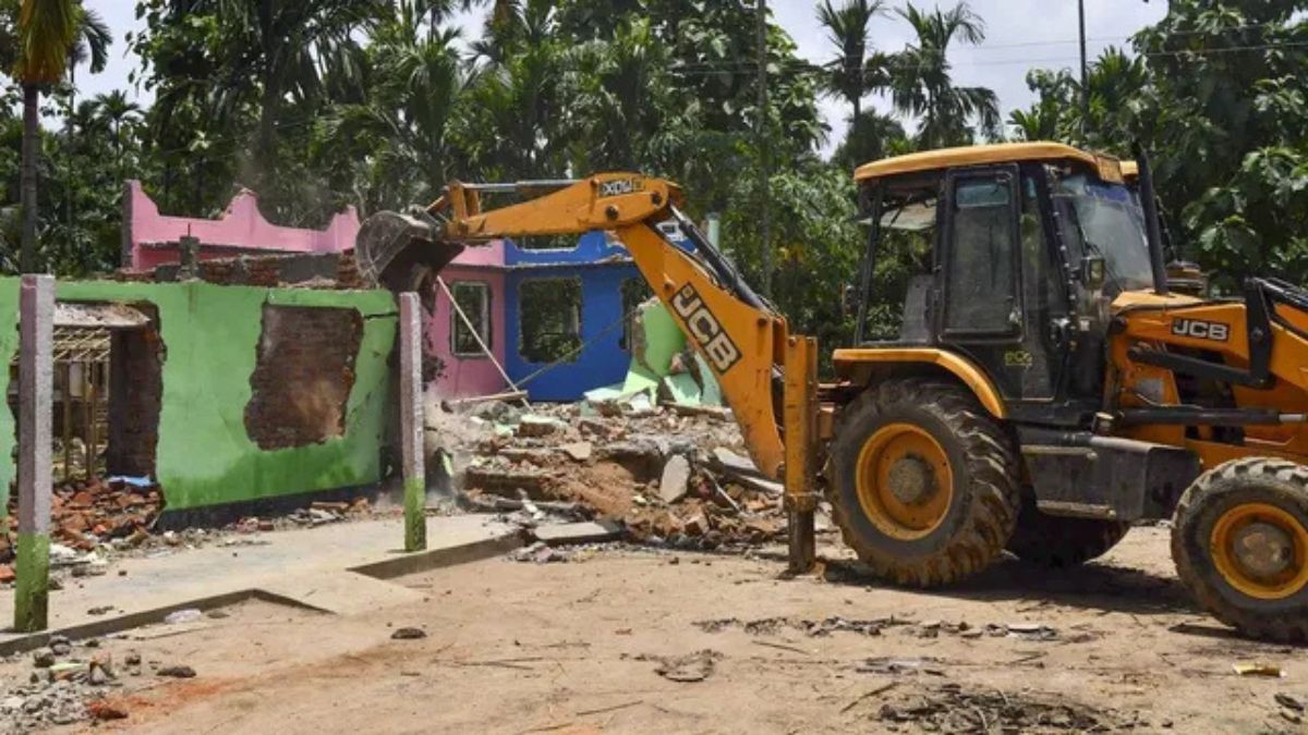 assam eviction drive 100 families displaced encroachment removed