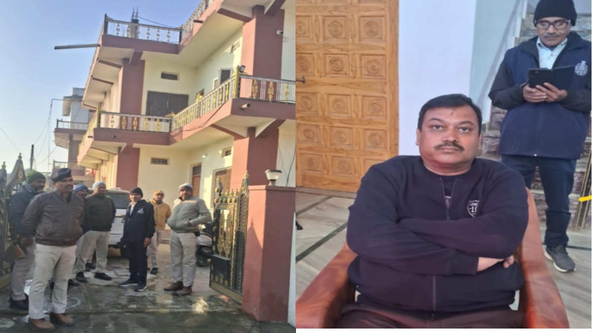 eow raid in sidhi teacher found with 436 crore illegal assets