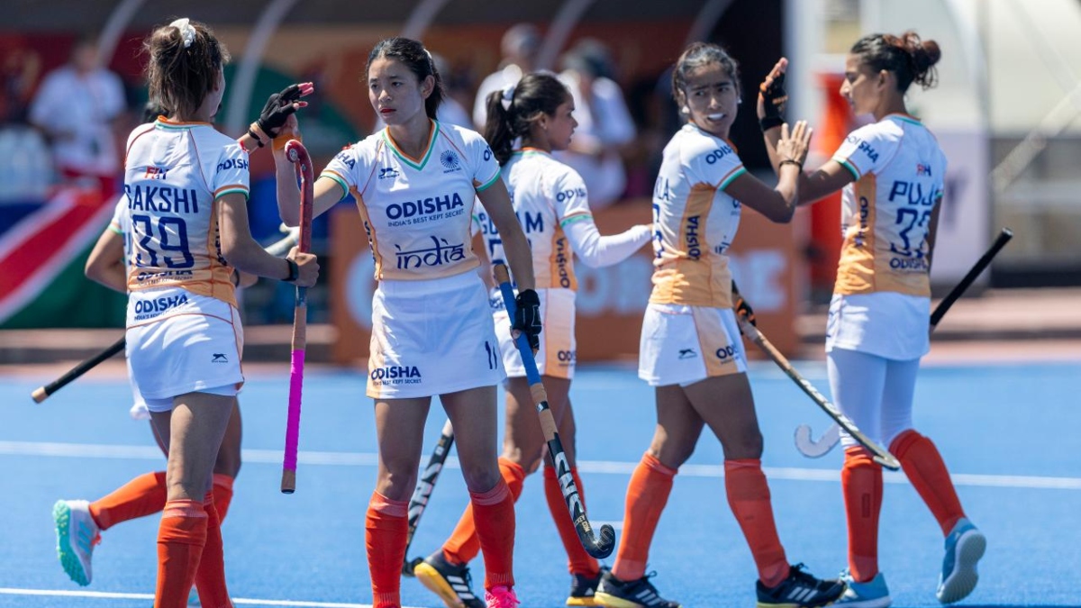 india register dominant 4 0 victory over ireland fih hockey junior womens world cup 2025