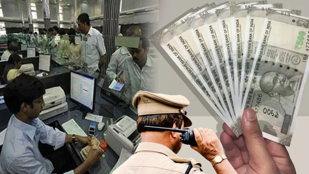 gaya police escorts bank customers home with over 50k withdrawals