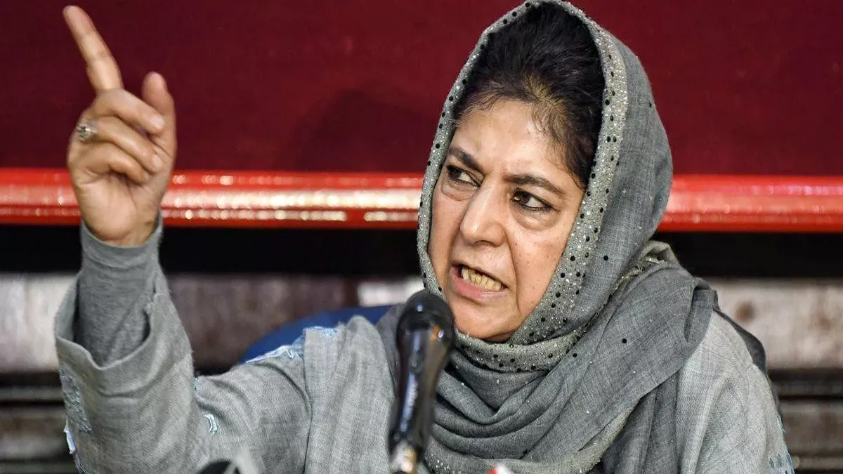 smvdime mbbs seat row mehbooba muftis warning on potential spread