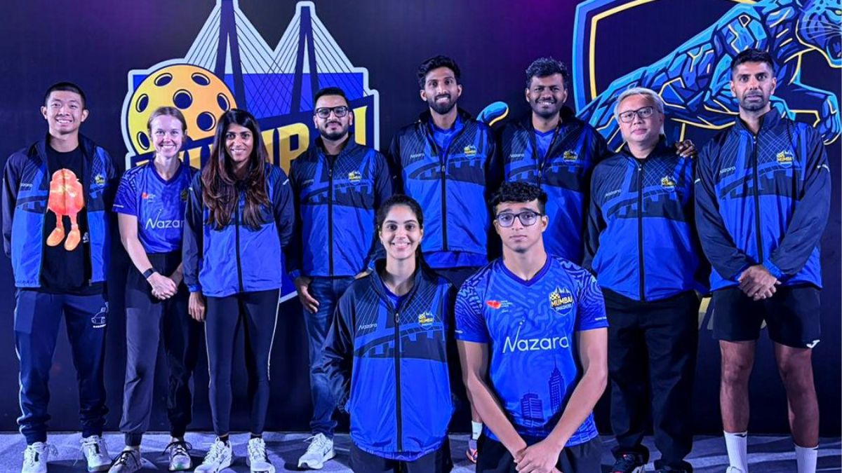 mumbai smashers open their account with a win in the pickleball league