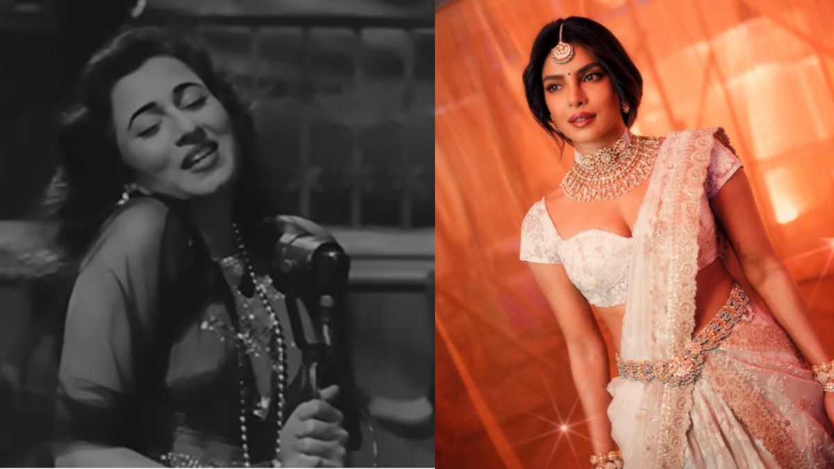 priyanka chopra listening aaiye meharbaan song sung by asha bhosle