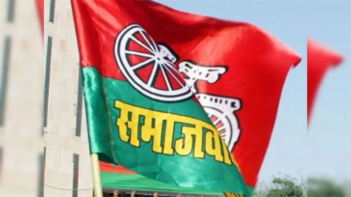 samajwadi party fires on bjp as lucknow police cancelled permission of samajwadi party on mahaparinirvan diwas program of dr br ambedkar